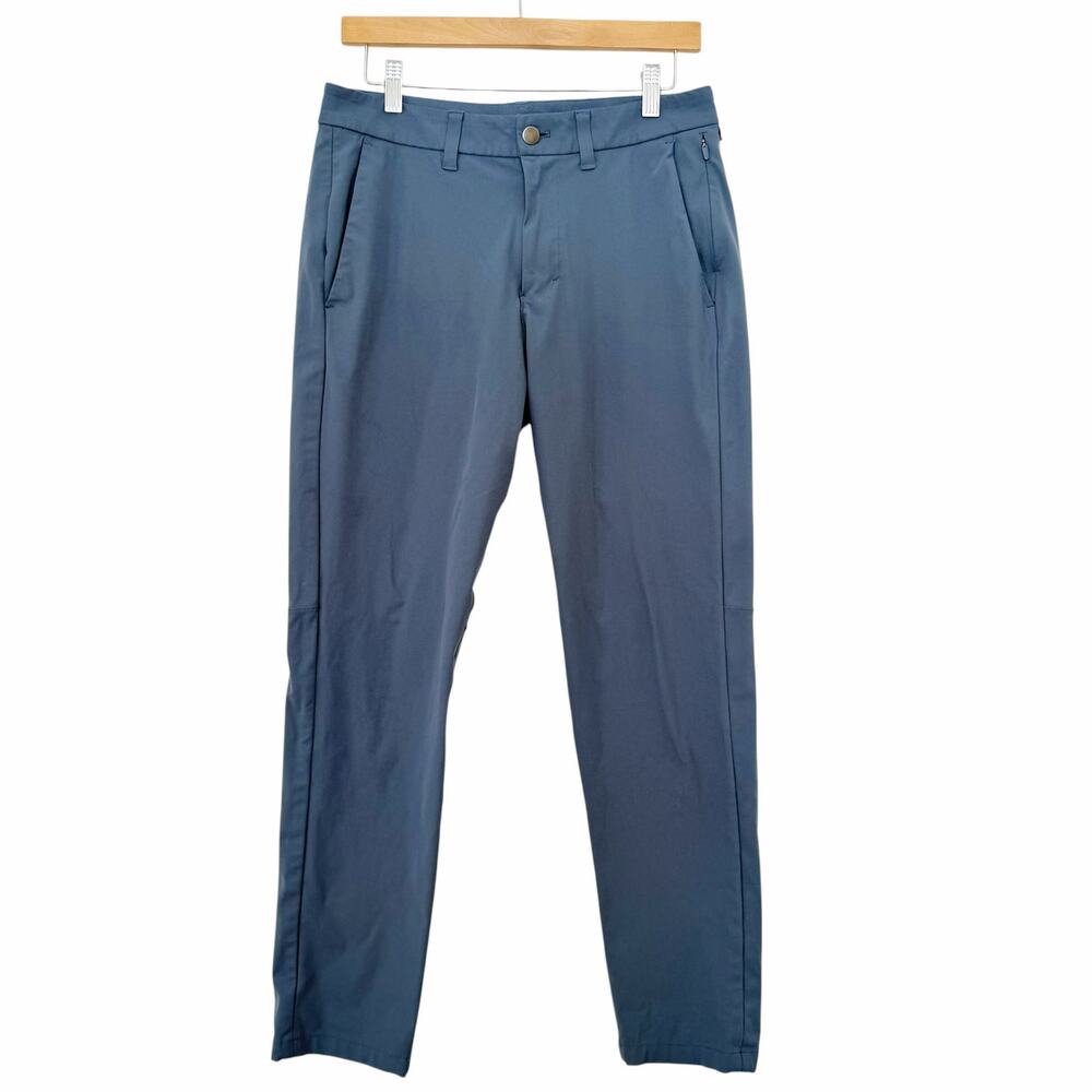 Lululemon Blue Commission Slim Fit Chino Pants Sz 30